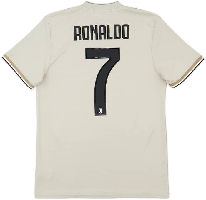 2018-19 Juventus Away Shirt Ronaldo #7 - 8/10 - (M)