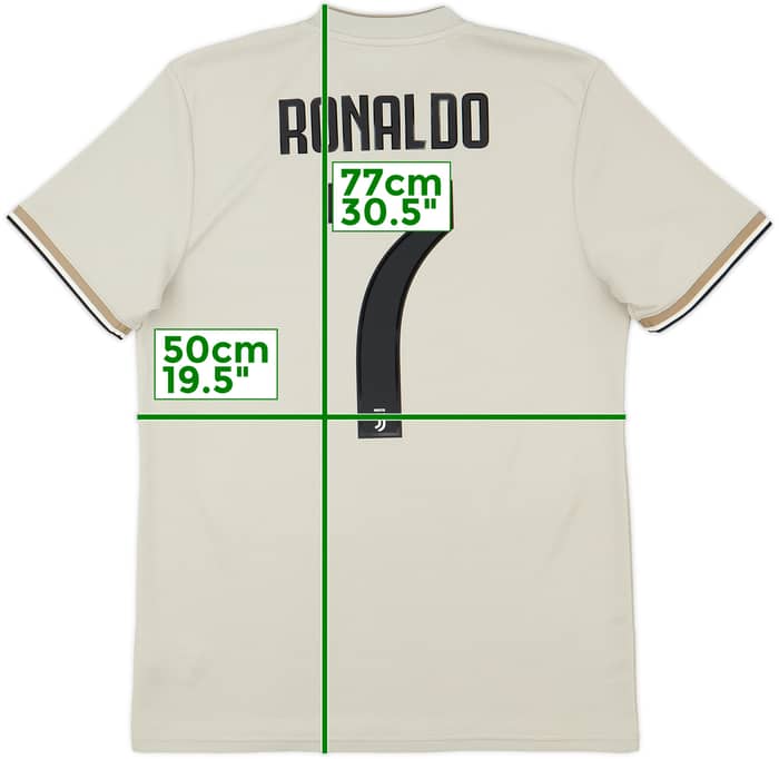 2018-19 Juventus Away Shirt Ronaldo #7 - 8/10 - (M)