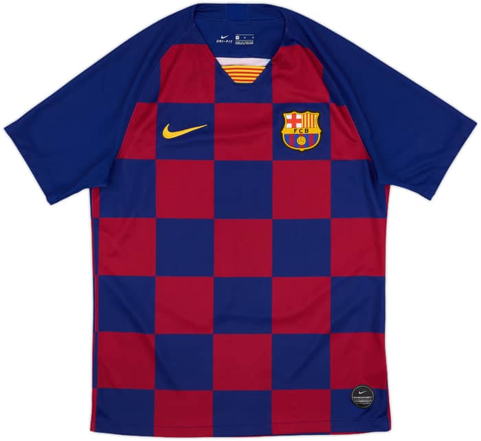 2019-20 Barcelona Home Shirt Messi #10 - 8/10 - (M)