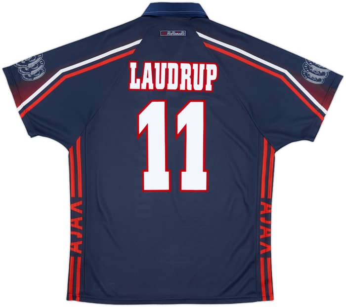 1997-98 Ajax Away Shirt Laudrup #11 - 8/10 - (L)