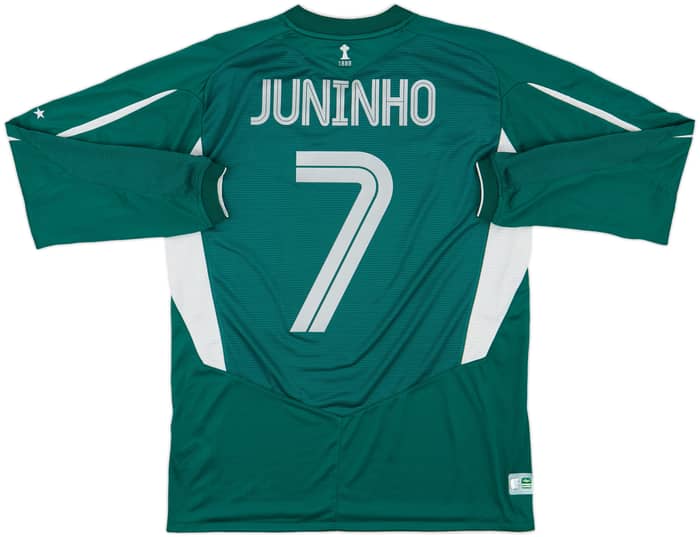 2004-05 Celtic 'Champions 2003/04' Away L/S Shirt Juninho #7 - 9/10 - (M)