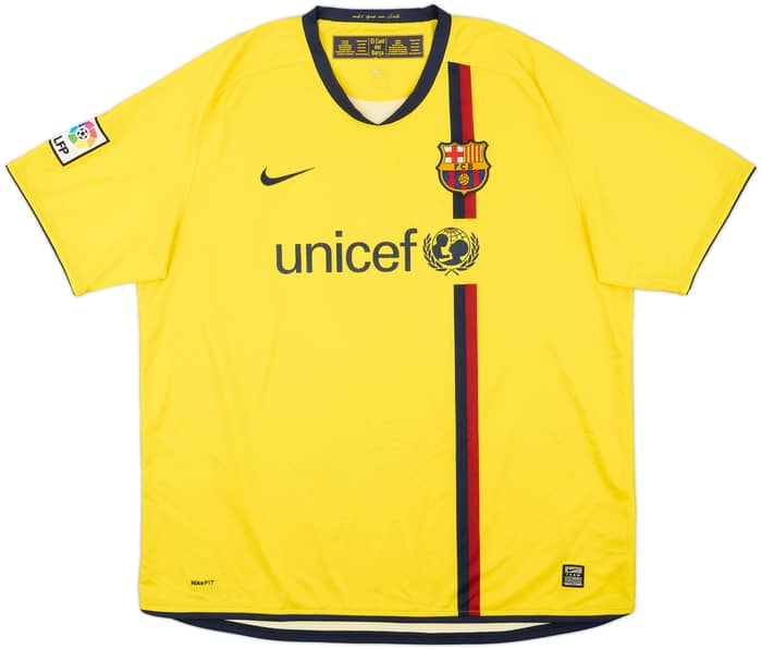 2008-10 Barcelona Away Shirt Messi #10 - 7/10 - (XXL)