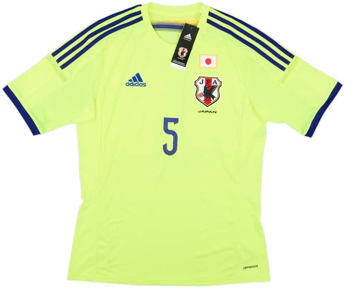 2014 Japan Away Shirt Nagatomo #5 (M)