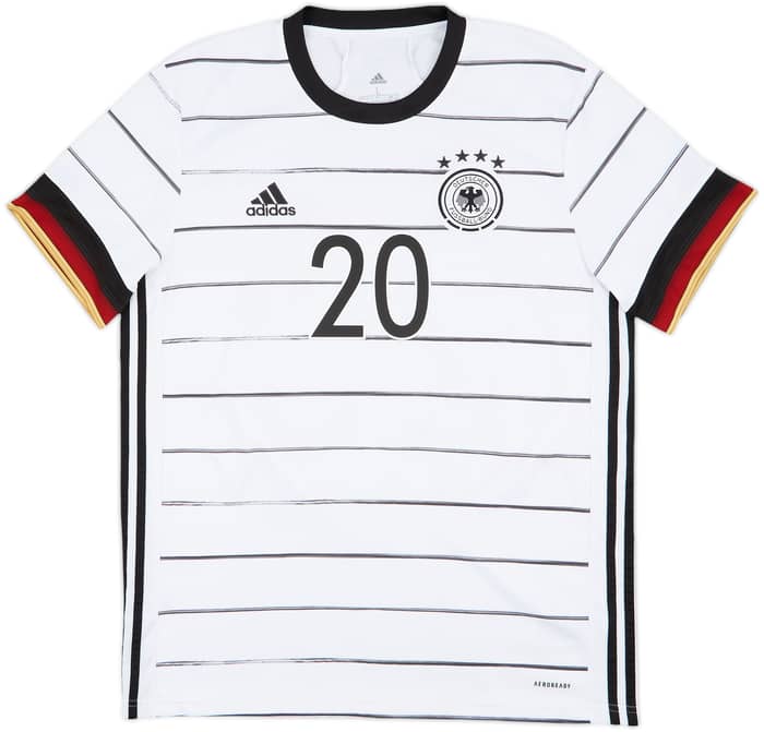 2020-21 Germany Home Shirt Gnabry #20 - 9/10 - (L)