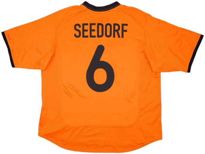 2000-02 Netherlands Home Shirt Seedorf #6 - 10/10 - (XXL)