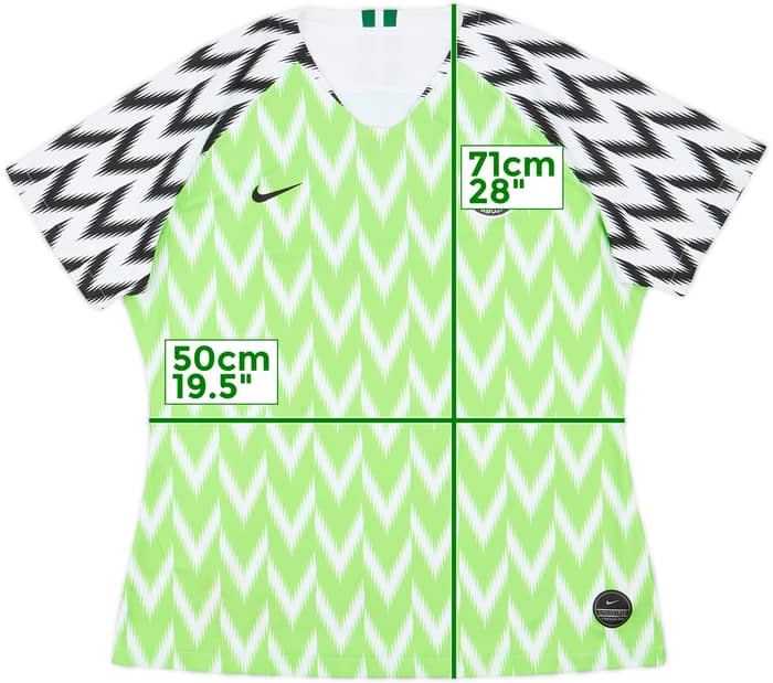 2018-19 Nigeria Home Shirt - 6/10 - (Women's XL)