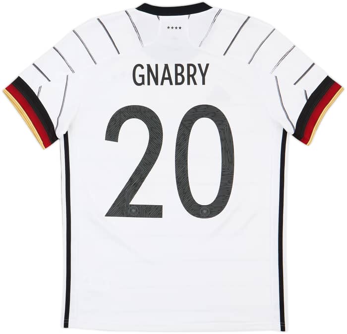 2020-21 Germany Home Shirt Gnabry #20 - 8/10 - (M)