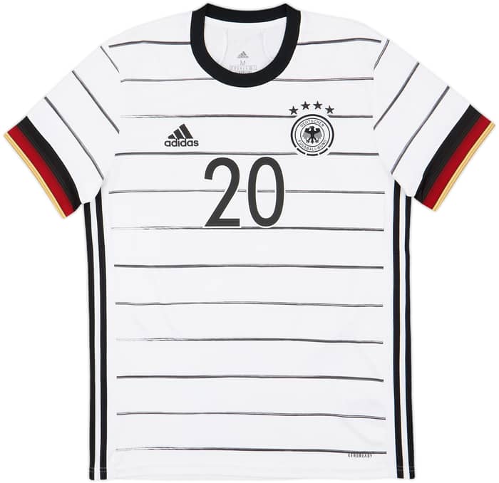 2020-21 Germany Home Shirt Gnabry #20 - 8/10 - (M)