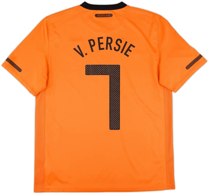 2010-11 Netherlands Home Shirt v.Persie #7 - 9/10 - (M)