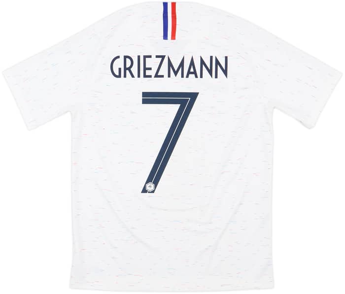 2018 France Away Shirt Griezmann #7 - 7/10 - (M)