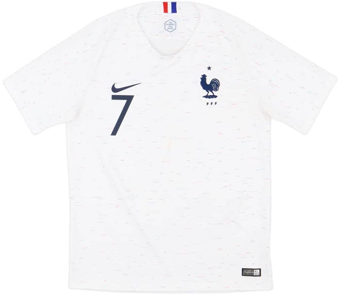 2018 France Away Shirt Griezmann #7 - 7/10 - (M)