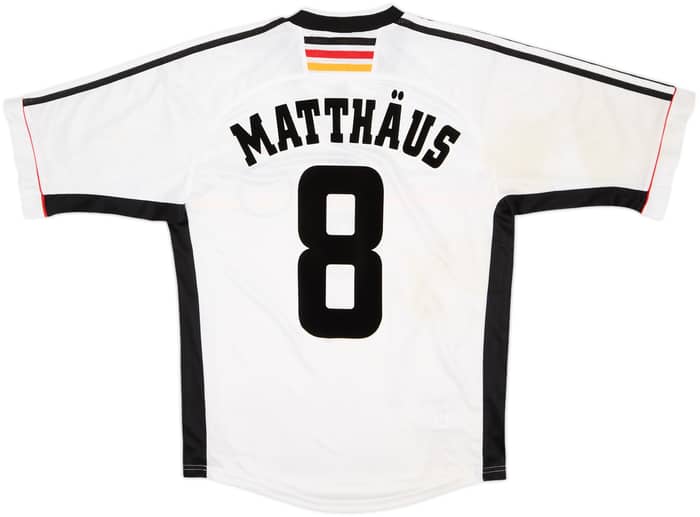 1998-00 Germany Home Shirt Matthaus #8 (S)