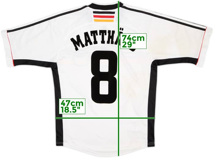 1998-00 Germany Home Shirt Matthaus #8 (S)