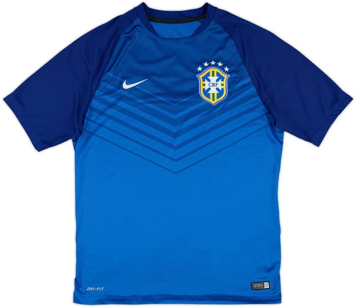 2014-15 Brazil Nike Training Shirt - 8/10 - (L)