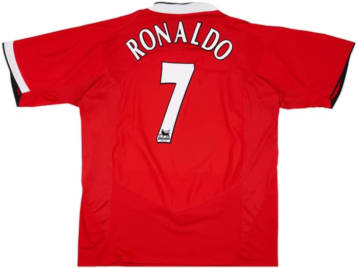 2004-06 Manchester United Home Shirt Ronaldo #7 - 9/10 - (3XL)