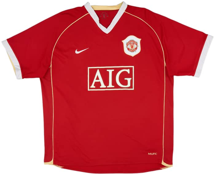 2006-07 Manchester United Home Shirt Rooney #8 - 6/10 - (XL)
