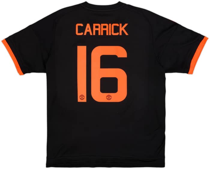 2015-16 Manchester United Third Shirt Carrick #16 - 9/10 - (L)