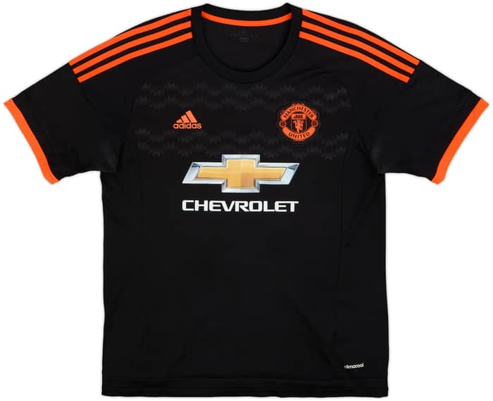 2015-16 Manchester United Third Shirt Carrick #16 - 9/10 - (L)