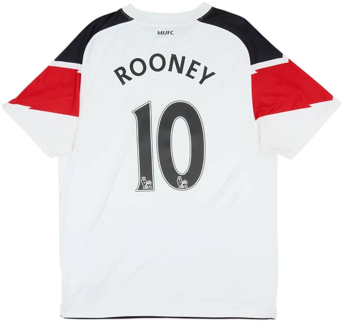 2010-12 Manchester United Away Shirt Rooney #10 - 5/10 - (L)