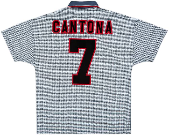 1995-96 Manchester United Away Shirt Cantona #7 - 9/10 - (M)