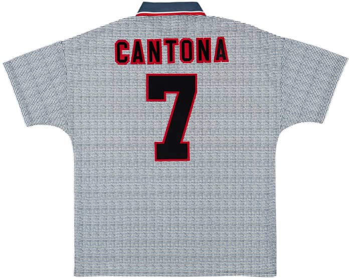 1995-96 Manchester United Away Shirt Cantona #7 - 10/10 - (XL)