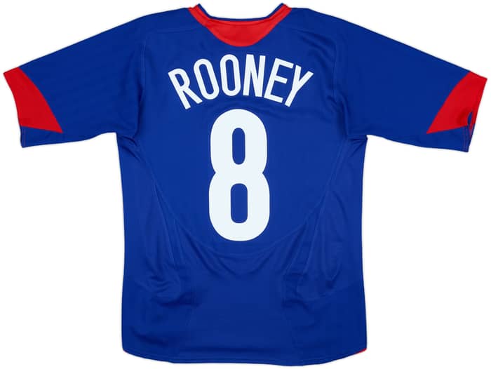 2005-06 Manchester United Away Shirt Rooney #8 - 8/10 - (XL.Boys)