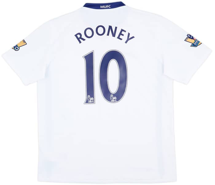 2008-10 Manchester United Away Shirt Rooney #10 - 8/10 - (L)