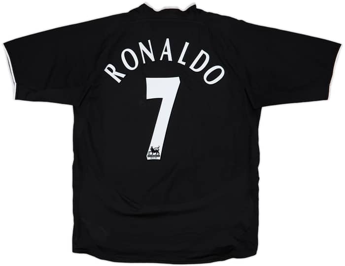2003-05 Manchester United Away Shirt Ronaldo #7 - 8/10 - (L)