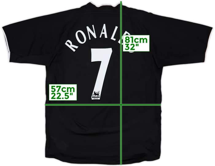 2003-05 Manchester United Away Shirt Ronaldo #7 - 8/10 - (L)