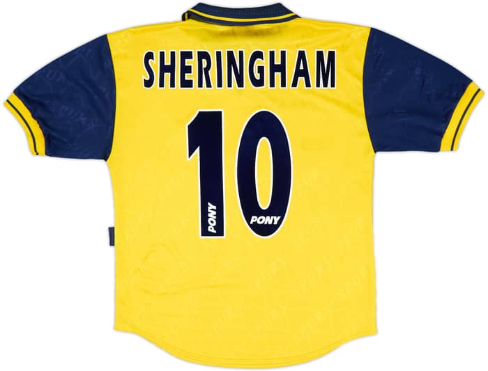1995-97 Tottenham Third Shirt Sheringham #10 - 8/10 - (S)