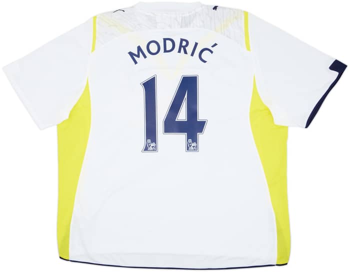 2009-10 Tottenham Home Shirt Modric #14 (XXL)