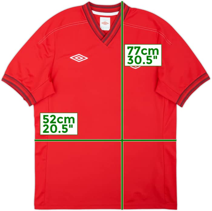 2012-13 England Umbro Training Shirt - 8/10 - (L)