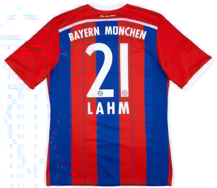 2014-15 Bayern Munich Home Shirt Lahm #21 - 7/10 - (L)