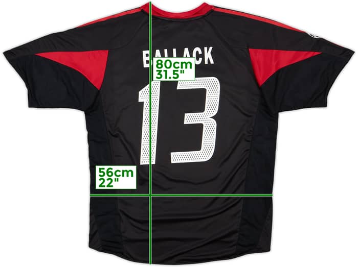 2004-05 Bayern Munich Third Shirt Ballack #13 - 8/10 - (L)