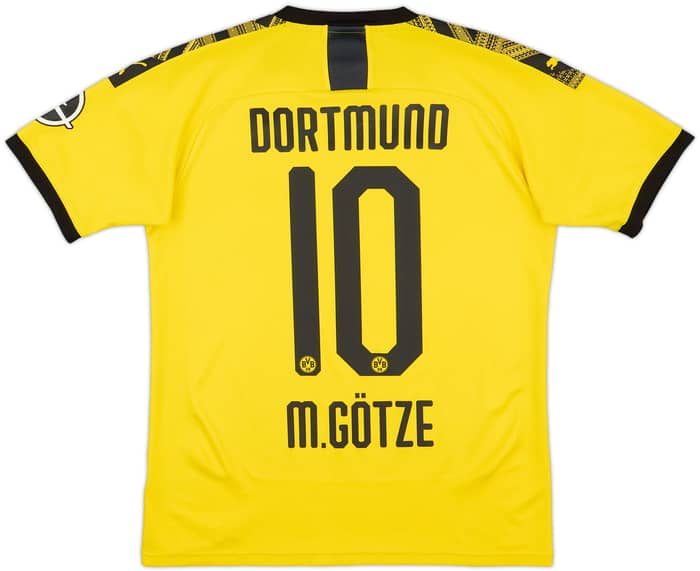 2019-20 Borussia Dortmund Home Shirt M.Gotze #10 - 8/10 - (S)