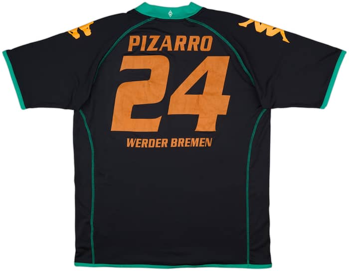 2008-09 Werder Bremen Third Shirt Pizarro #24 - 7/10 - (XXL)