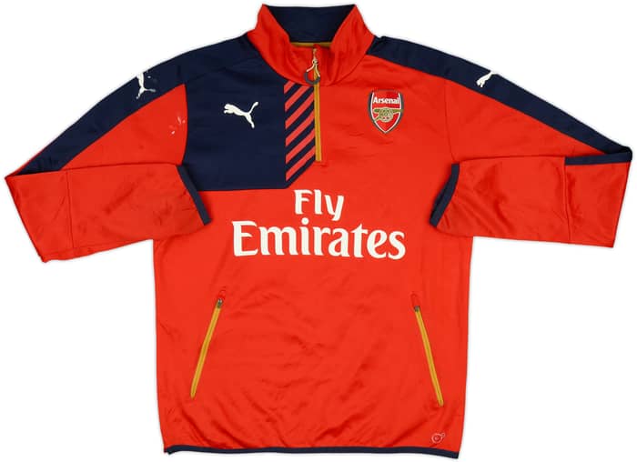 2015-16 Arsenal Puma 1/4 Zip Drill Top - 4/10 - (L)