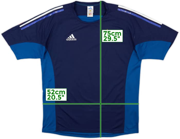 2002-04 France adidas Training Shirt - 6/10 - (L/XL)