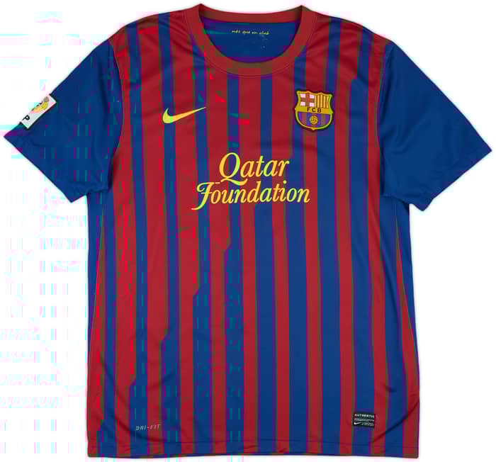 2011-12 Barcelona Home Shirt Messi #10 - 5/10 - (L)