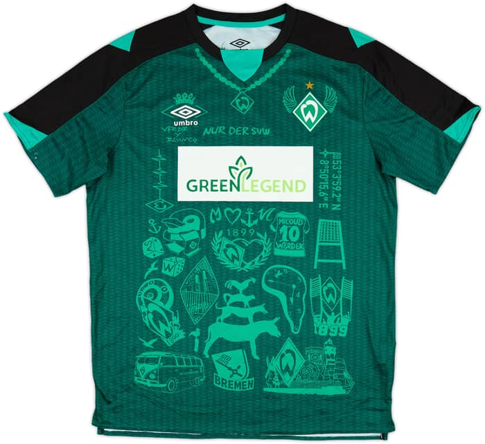 2019-20 Werder Bremen Third Shirt - 4/10 - (XL)