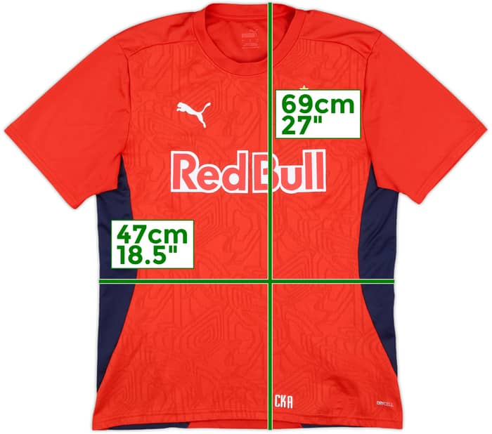 2024-25 Red Bull Salzburg Staff Issue Puma Training Shirt CKA - 10/10 - (L)