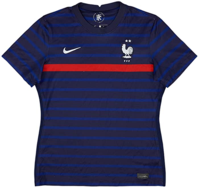 2020-21 France Home Shirt - 8/10 - (Women's M)