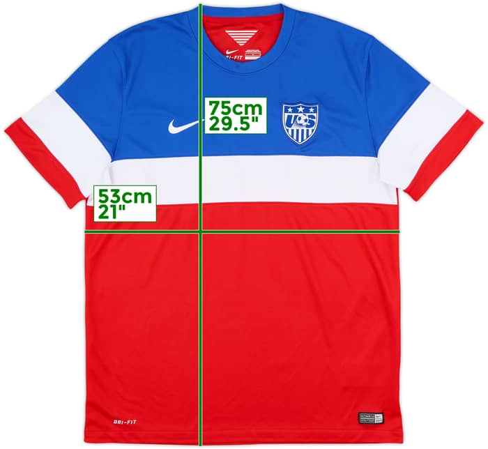 2014-15 USA Away Shirt - 9/10 - (L)