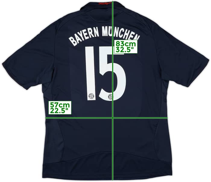 2008-09 Bayern Munich Away Shirt #15 (Ze Roberto) - 8/10 - (XL)