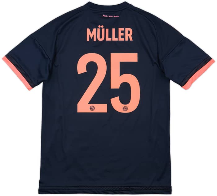 2019-20 Bayern Munich Third Shirt Muller #25 - 8/10 - (M)