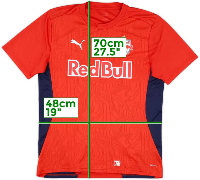 2024-25 Red Bull Salzburg Staff Issue Puma Training Shirt CKA - 8/10 - (L)