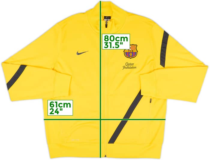 2011-12 Barcelona Nike Track Jacket - 10/10 - (XL)