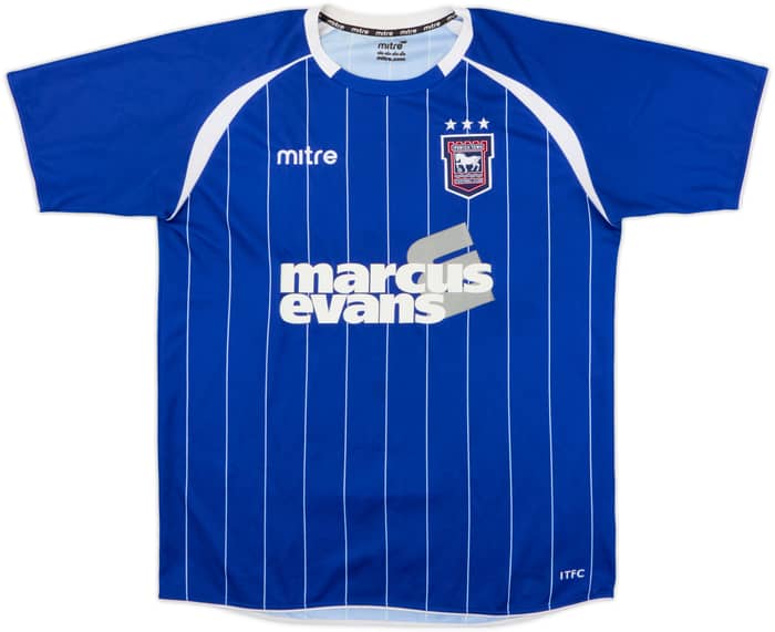 2011-12 Ipswich Home Shirt - 8/10 - (L)