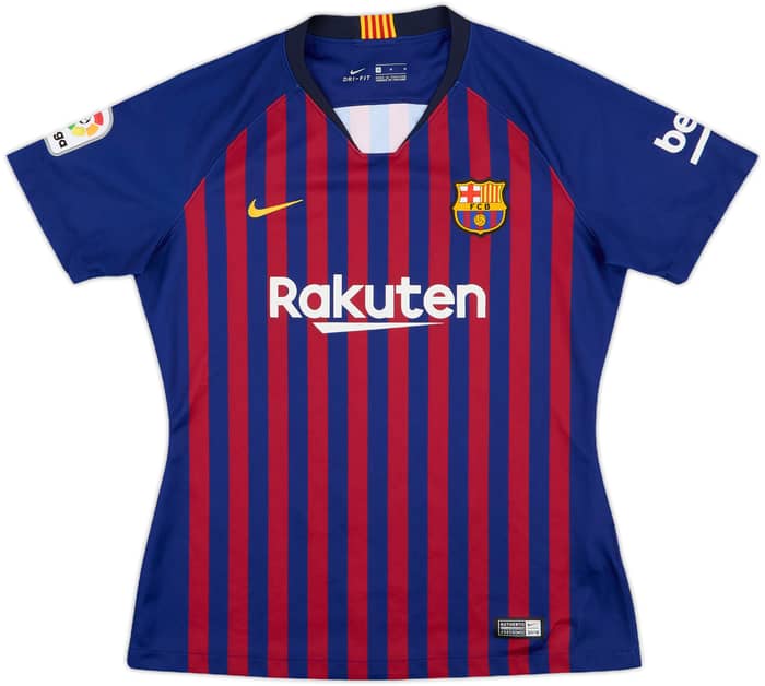 2018-19 Barcelona Home Shirt - 9/10 - (Women's M)