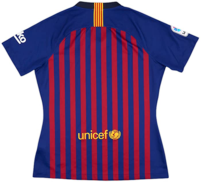 2018-19 Barcelona Home Shirt - 9/10 - (Women's M)